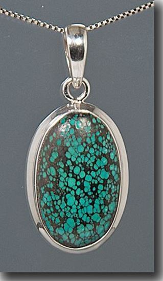 	Chinese Turquoise Pendant