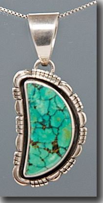 Tibetan Turquoise Pendant