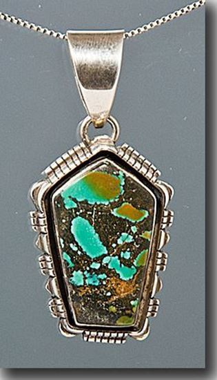 Tibetan Turquoise Pendant