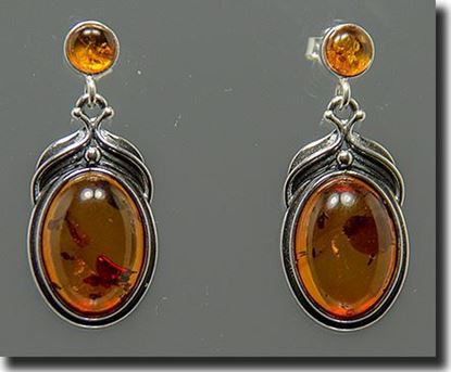 Amber Earrings