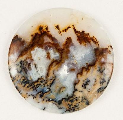 Plume Agate Cabochon