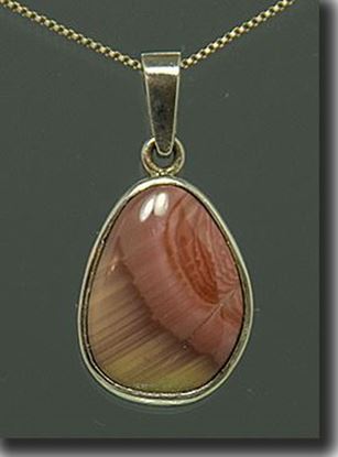 Imperial Jasper Silver Pendant