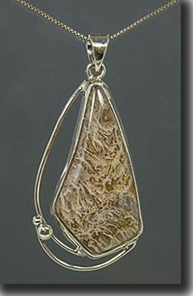 Thunderegg Silver Pendant