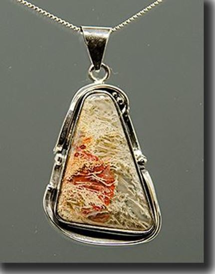 Thunderegg Silver Pendant